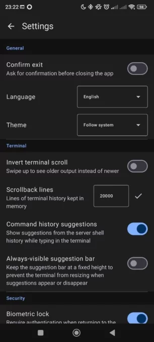 SSHBorg screenshot 6
