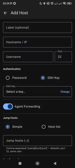 SSHBorg screenshot 5