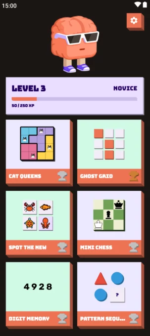 Braincup - Brain Training screenshot 1