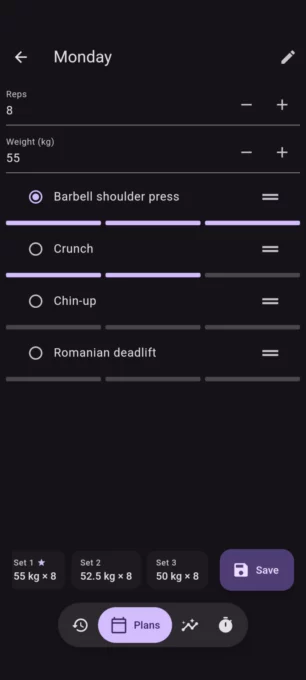 Flexify: Gym Workout Log screenshot 4