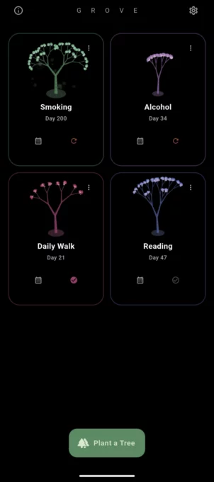 Grove screenshot 3
