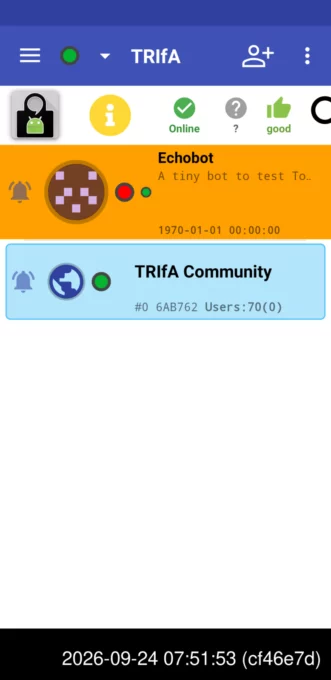 TRIfA screenshot 6
