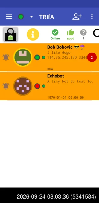 TRIfA screenshot 8