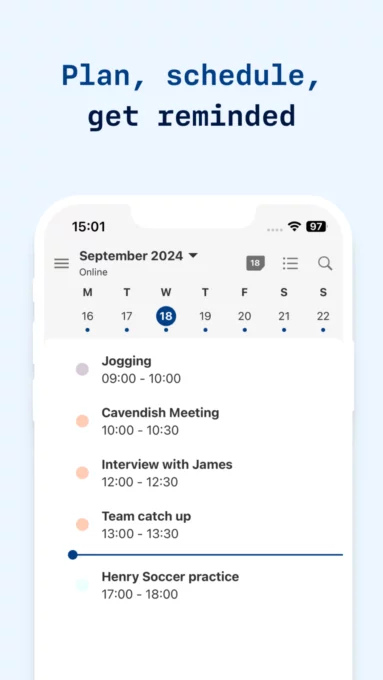 Tuta Calendar screenshot 3