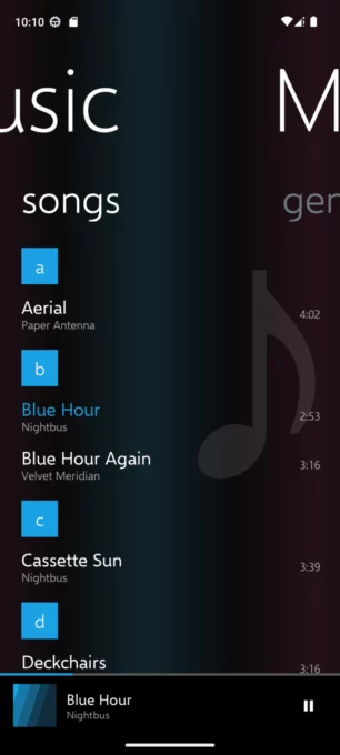 MetroMusic screenshot 8