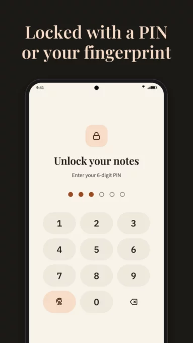 Encly: Encrypted Offline Notes screenshot 2