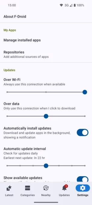 F-Droid screenshot 5