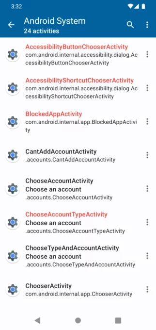 Activity Manager screenshot 2