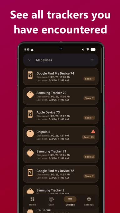 AirGuard - AirTag protection screenshot 8