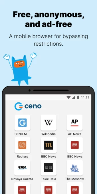 Ceno Browser: Share the Web screenshot 5