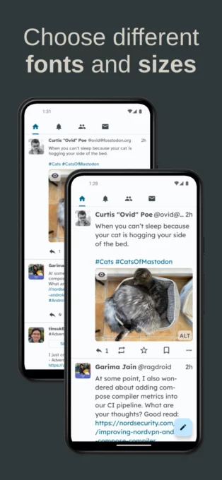 Pachli for Mastodon screenshot 3