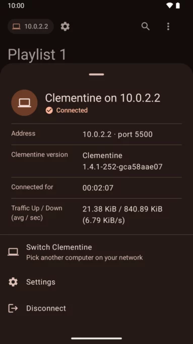 Clementine Remote screenshot 6