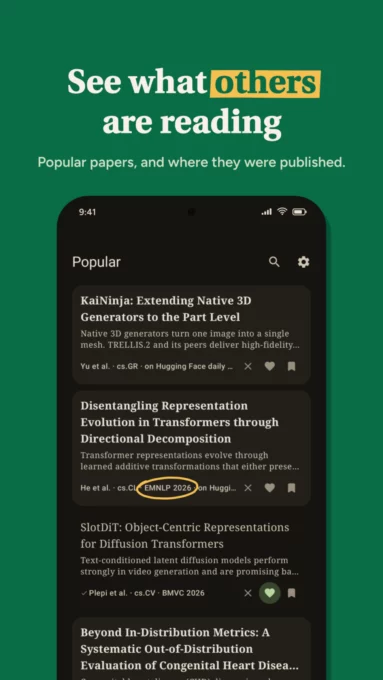 Aftergleam - academic papers screenshot 5
