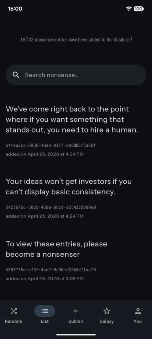 Nontrinsic screenshot 2