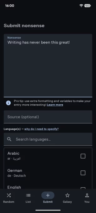Nontrinsic screenshot 4