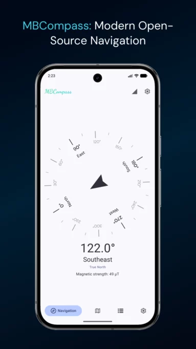MBCompass screenshot 1