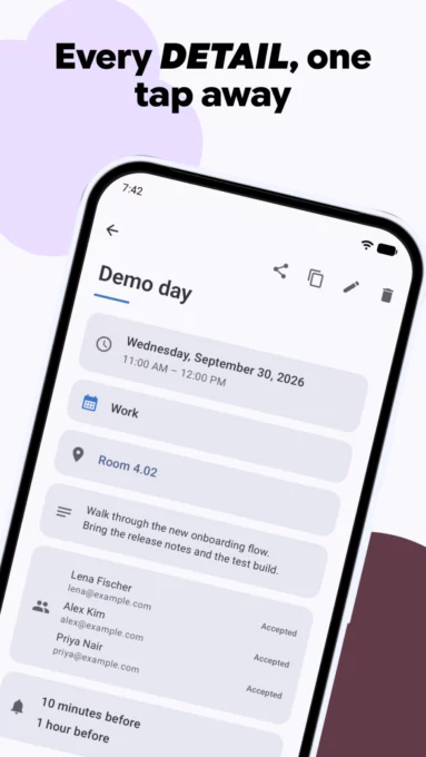 Calendula: Calendar screenshot 5