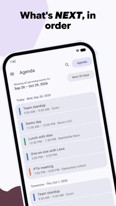 Calendula: Calendar screenshot 3