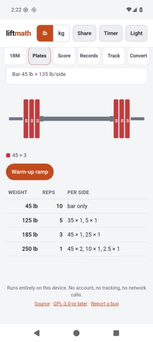 liftmath screenshot 3