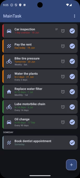 MainTask screenshot 5