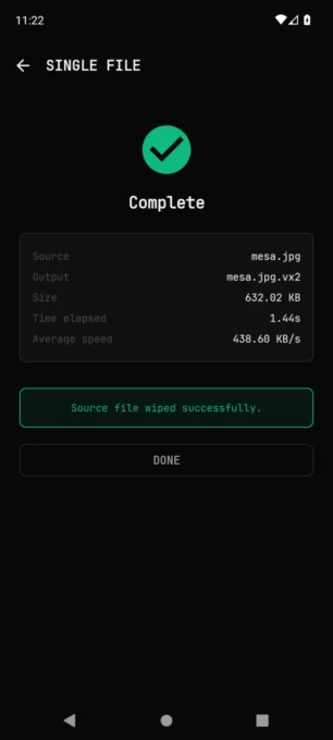 Neuron Encrypt screenshot 3