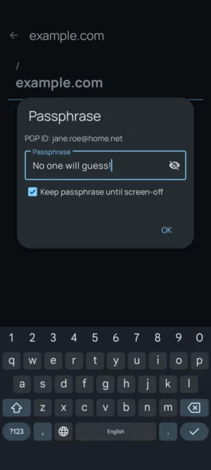 Password Store screenshot 6