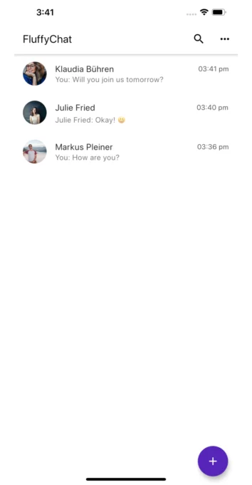 FluffyChat Matrix Messenger screenshot 4