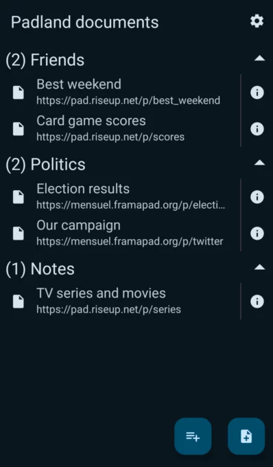 Padland screenshot 2