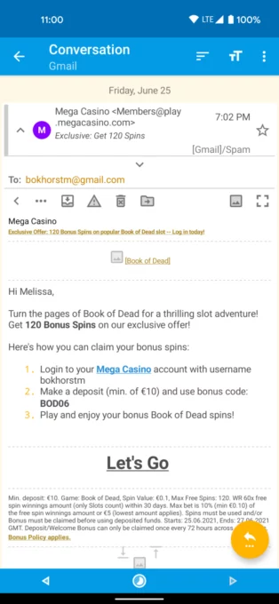 FairEmail screenshot 8