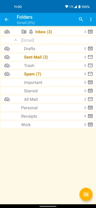 FairEmail screenshot 7