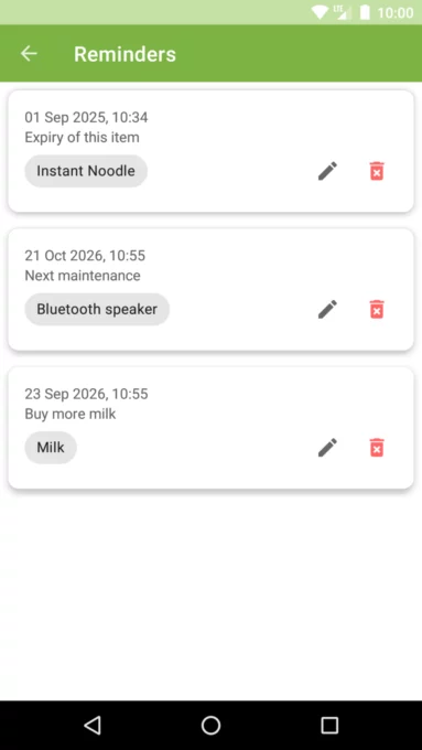 Personal Stuff screenshot 4