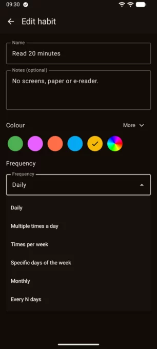 Constanza - Good habits screenshot 3