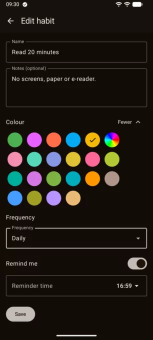 Constanza - Good habits screenshot 4