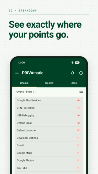 Privamatic screenshot 3