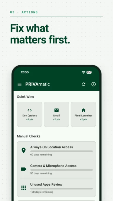 Privamatic screenshot 5