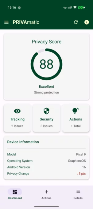 Privamatic screenshot 2