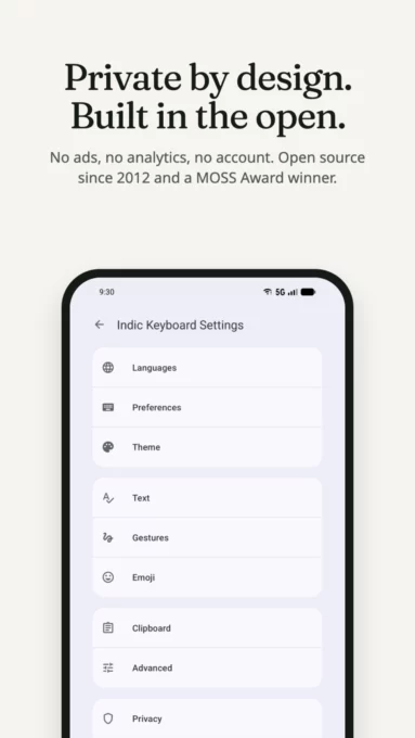 Indic Keyboard screenshot 8