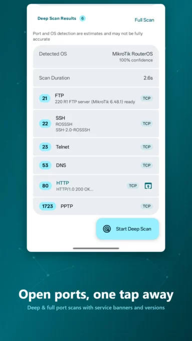 Network Scanner - WiFi & IP screenshot 4