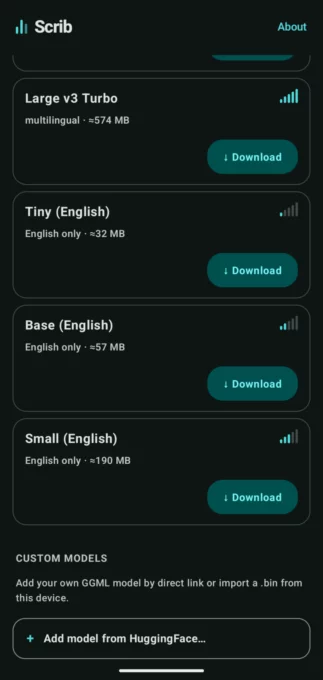 Scrib screenshot 3