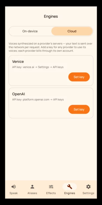 Marmalade TTS screenshot 7