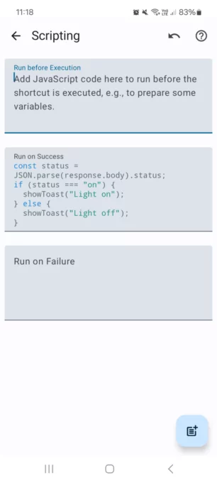 HTTP Request Shortcuts screenshot 5