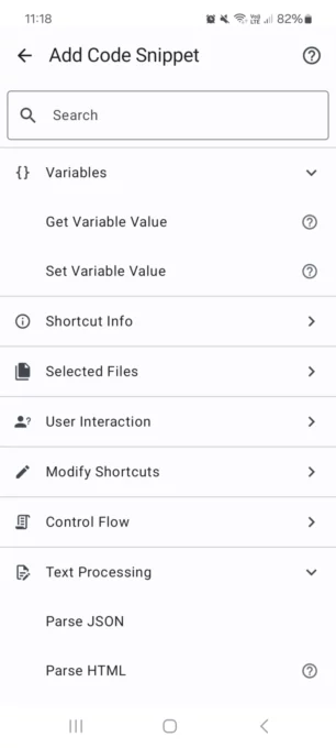 HTTP Request Shortcuts screenshot 7