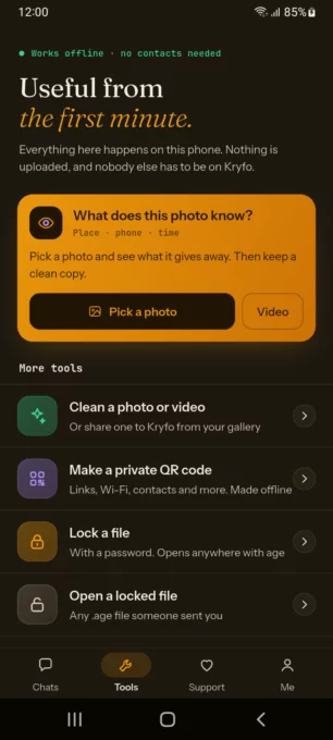 Kryfo screenshot 3