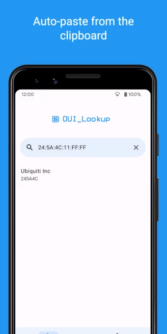 OUI Lookup and Database screenshot 2