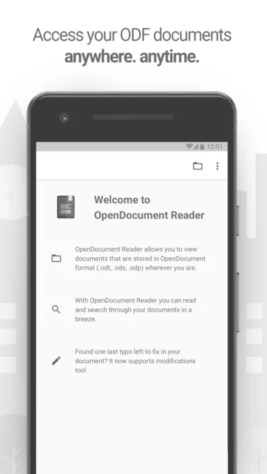 OpenDocument Reader screenshot 1