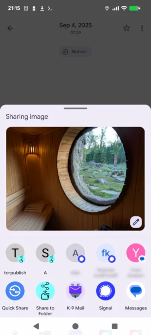 Share to folder screenshot 3