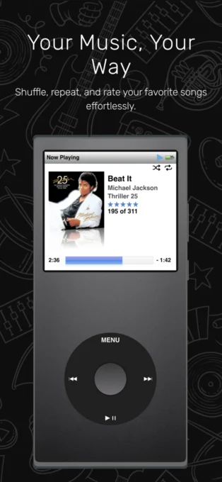 ClassiPod screenshot 2