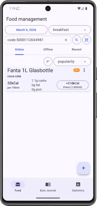Open Eats Journal screenshot 5