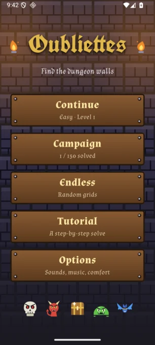 Oubliettes screenshot 1