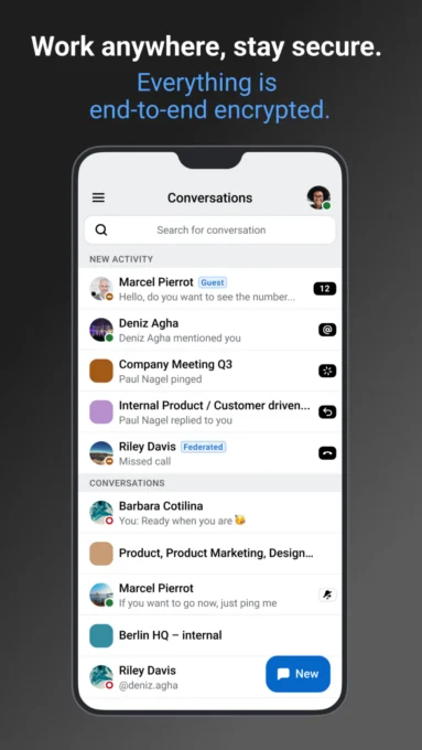 Wire • Secure Messenger screenshot 1